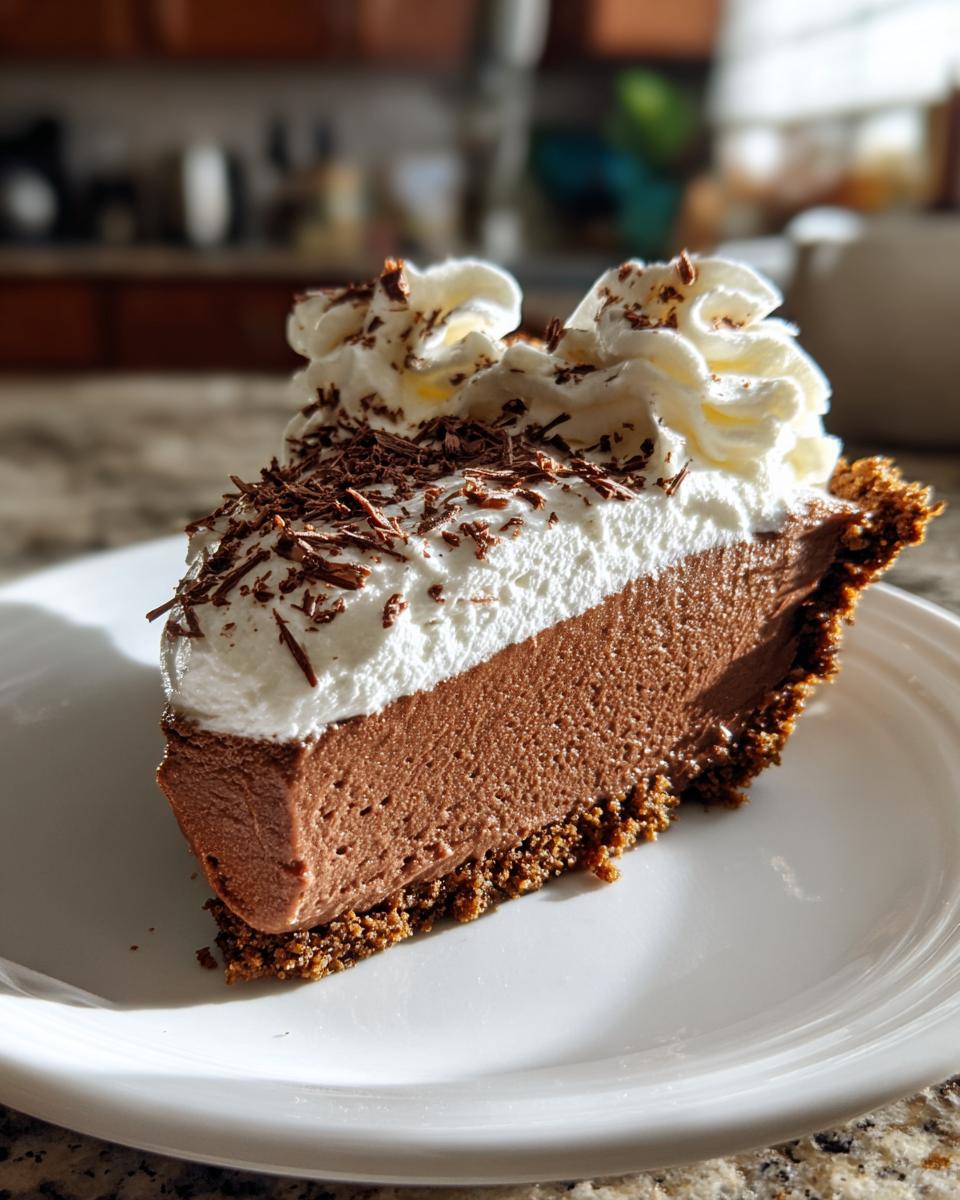 No-Bake Hershey Chocolate Cream Pie - detail 2