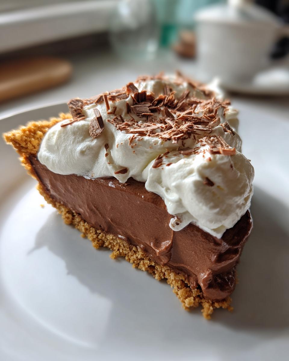 No-Bake Hershey Chocolate Cream Pie - detail 4