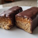 No Bake Snickers Bars