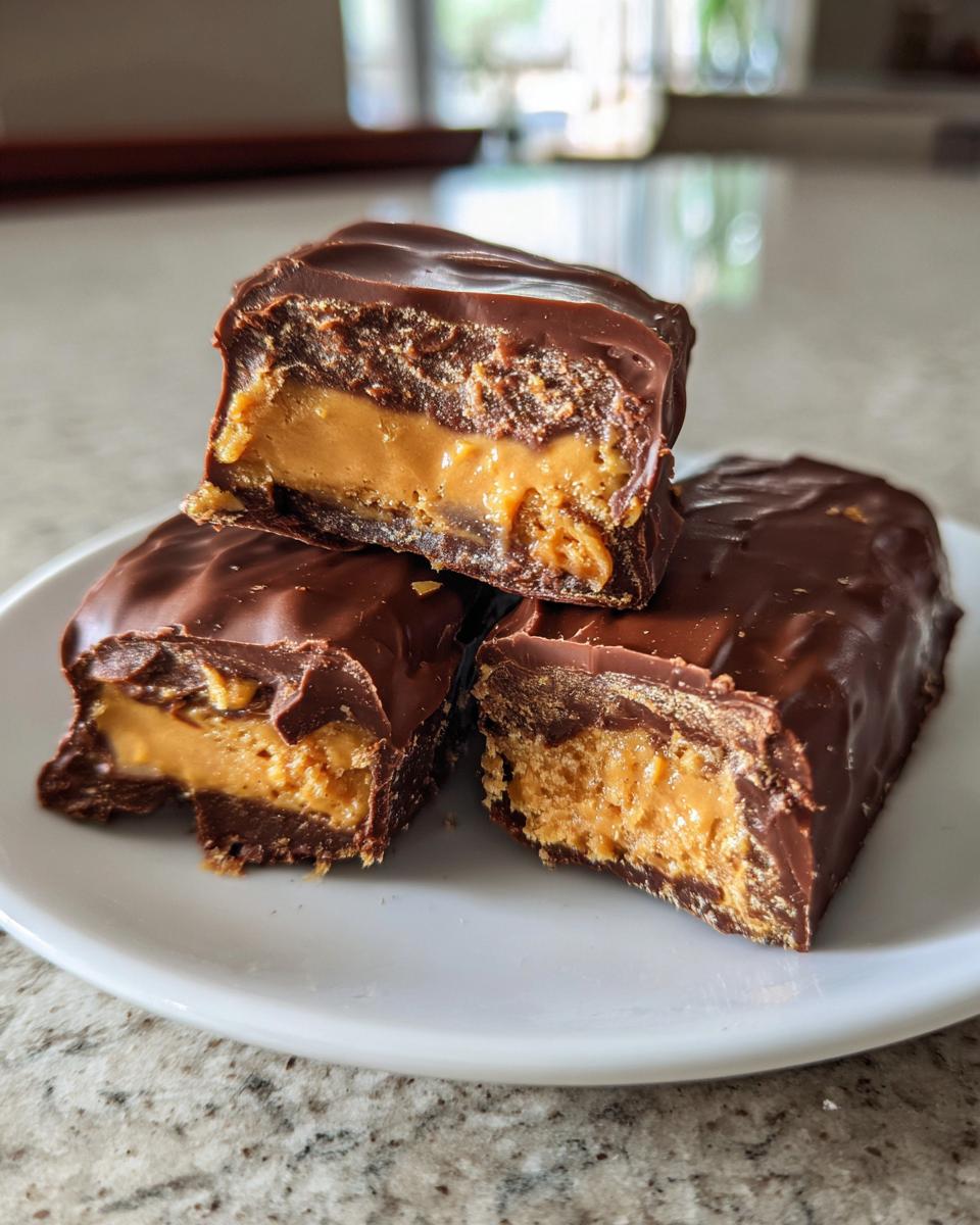 No Bake Snickers Bars - detail 2