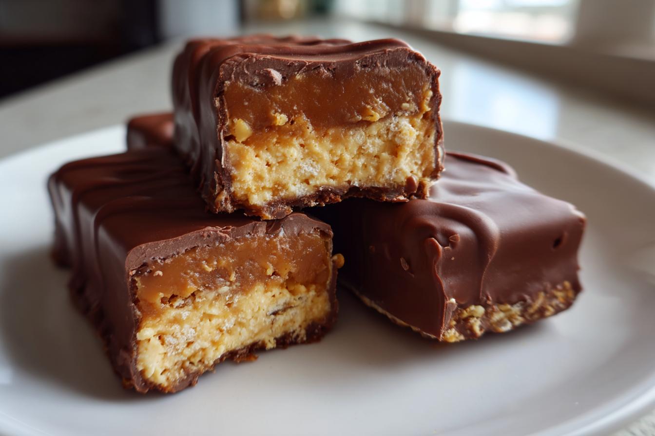 No Bake Snickers Bars - detail 4