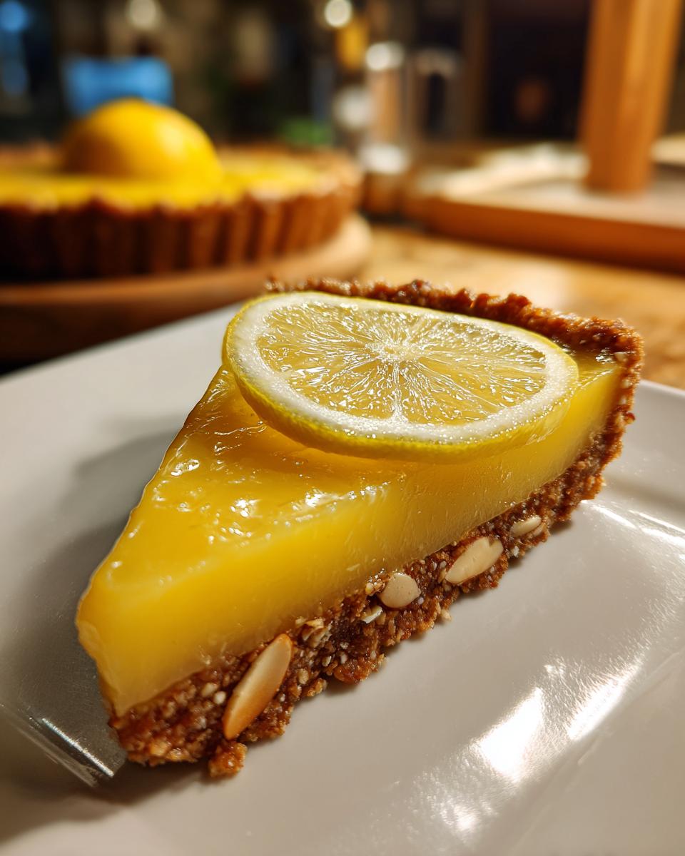 No-Bake Sugar-Free Lemon Pie - detail 2