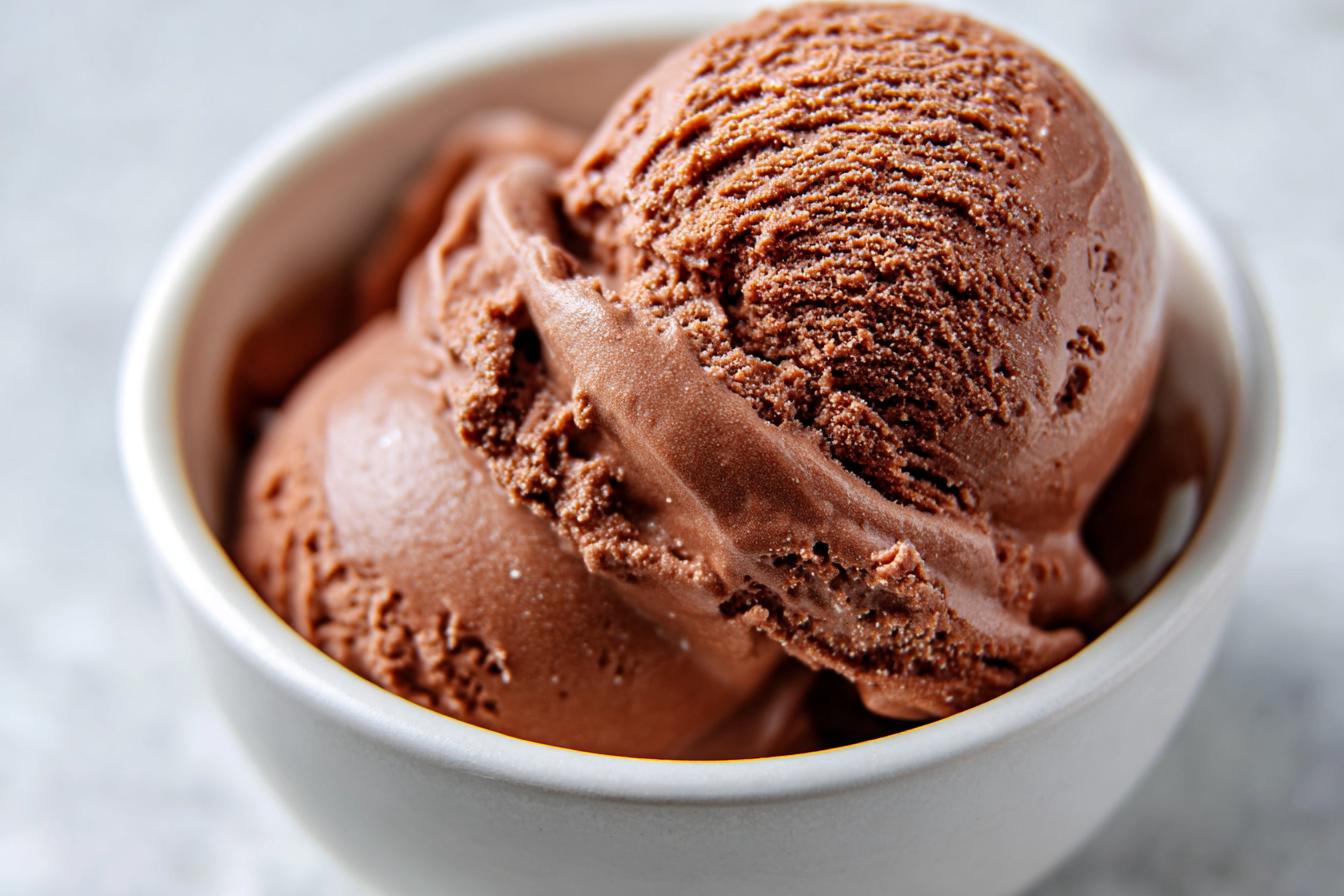 No Churn Chocolate Ice Cream - detail 3