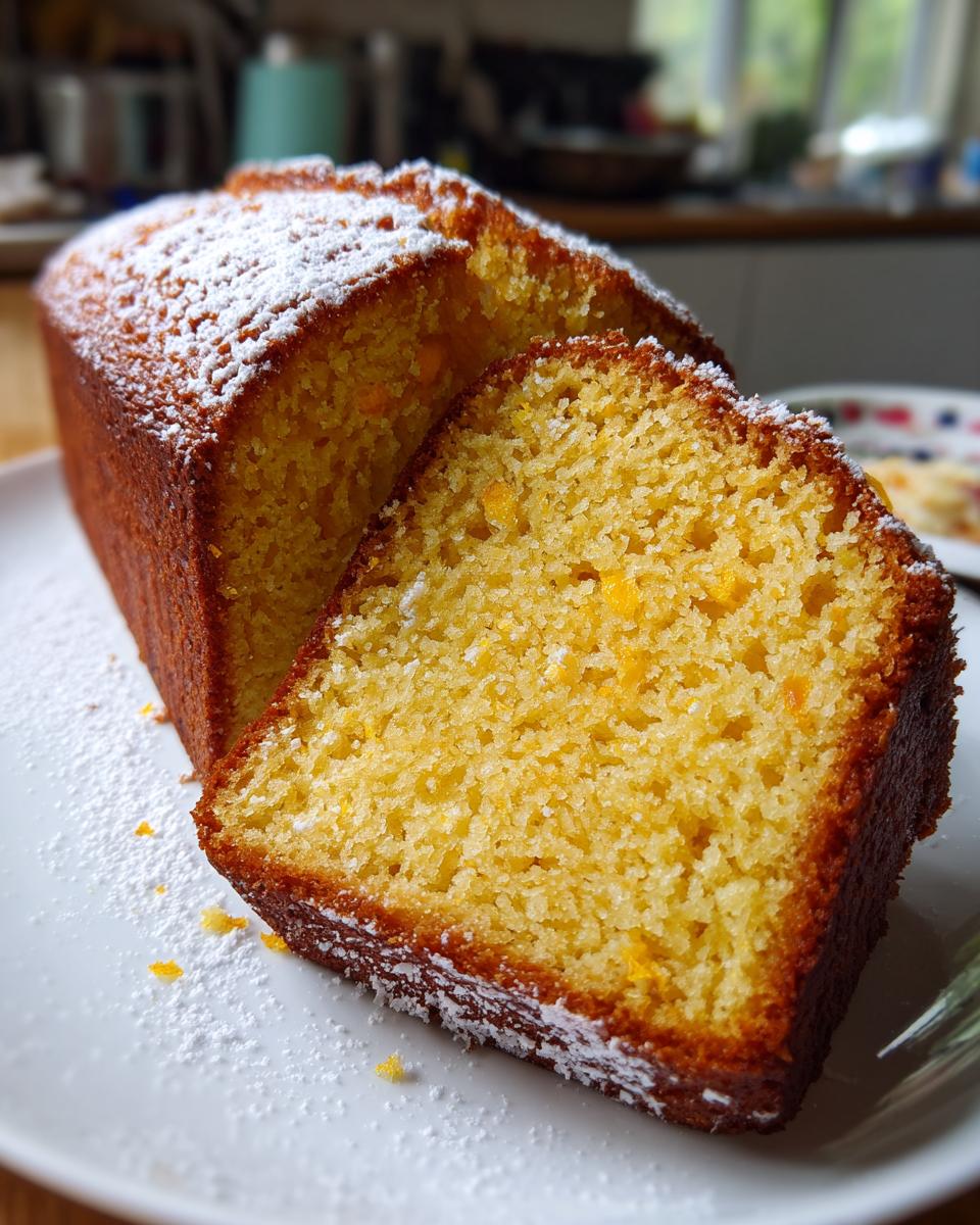 Orange Blender Cake - detail 1