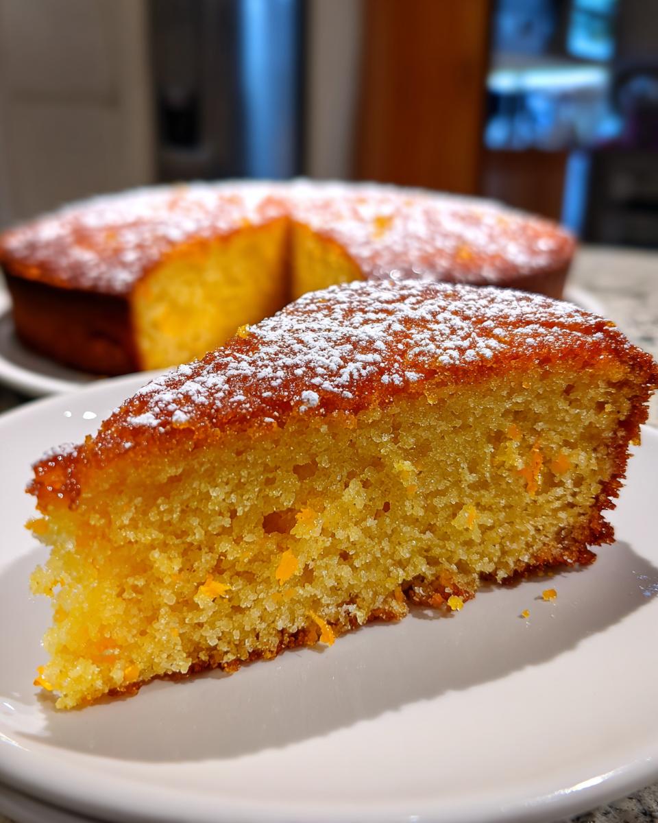 Orange Blender Cake - detail 2