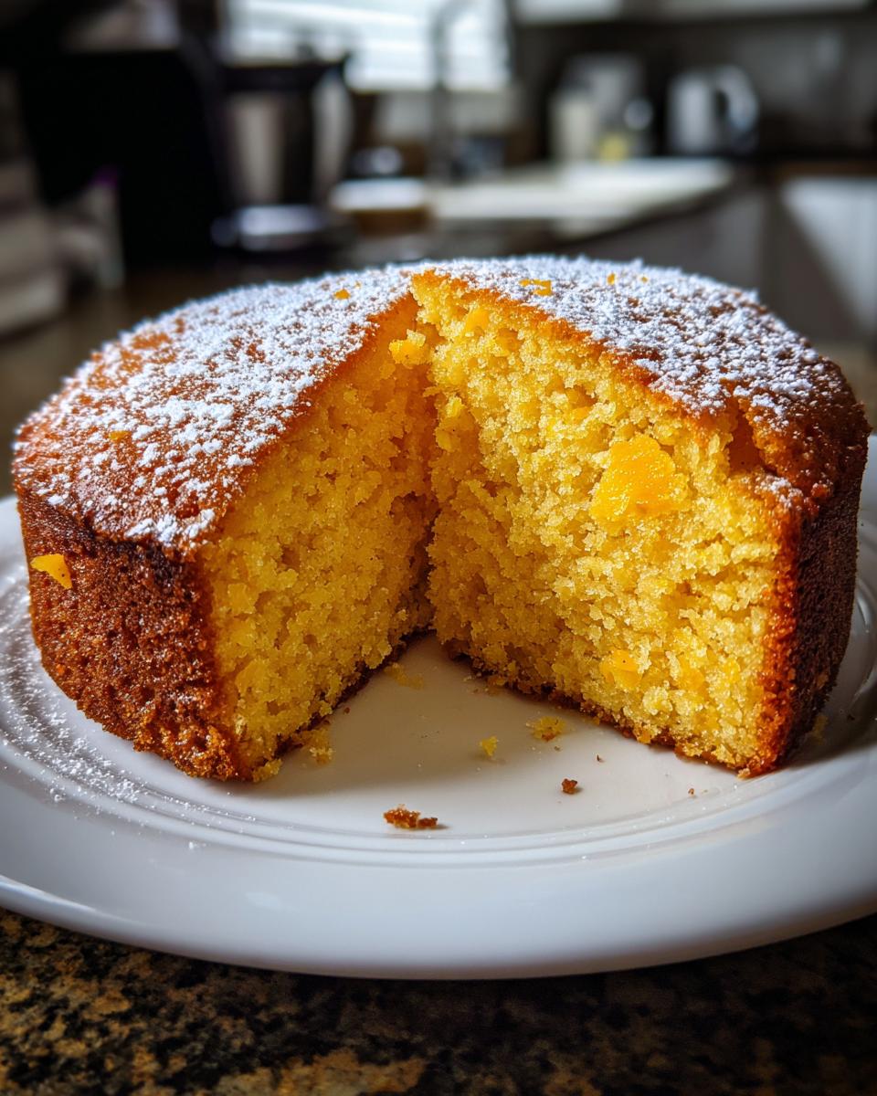 Orange Blender Cake - detail 3