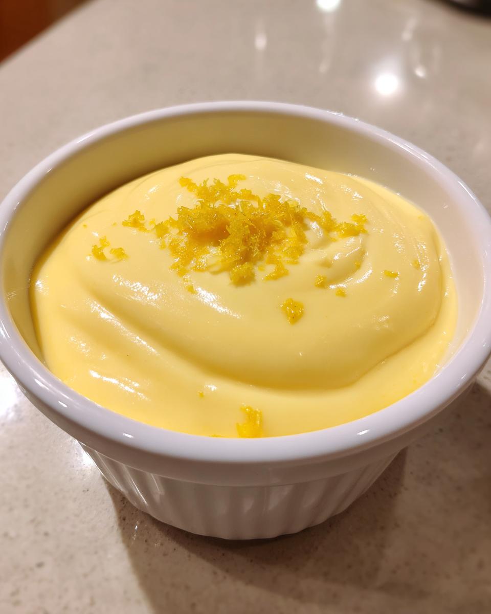 Orange Pastry Cream - detail 1