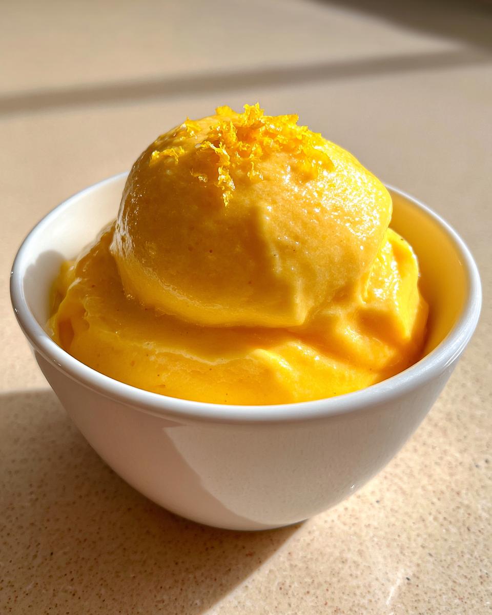 Orange Pastry Cream - detail 2