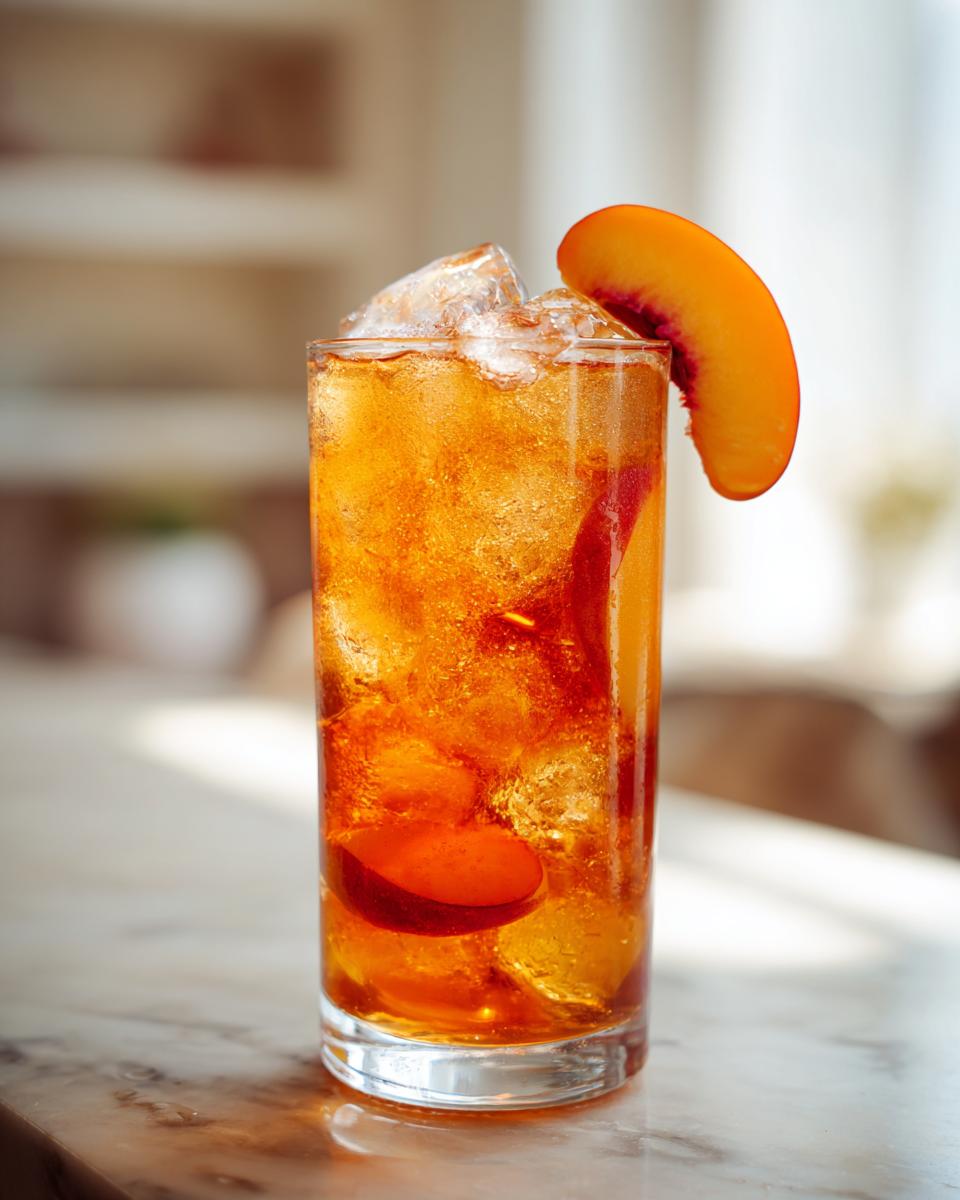 Peach Iced Tea - detail 1