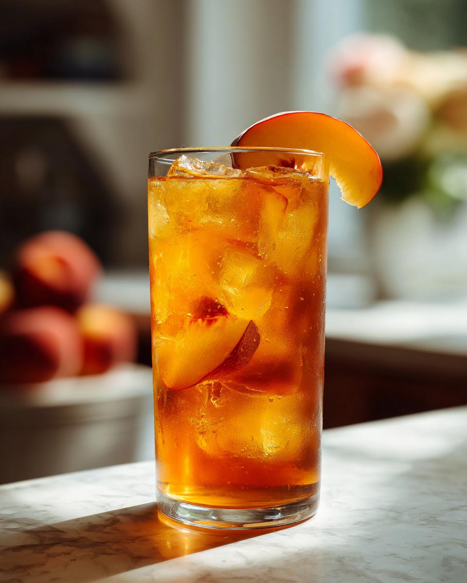 Peach Iced Tea - detail 2