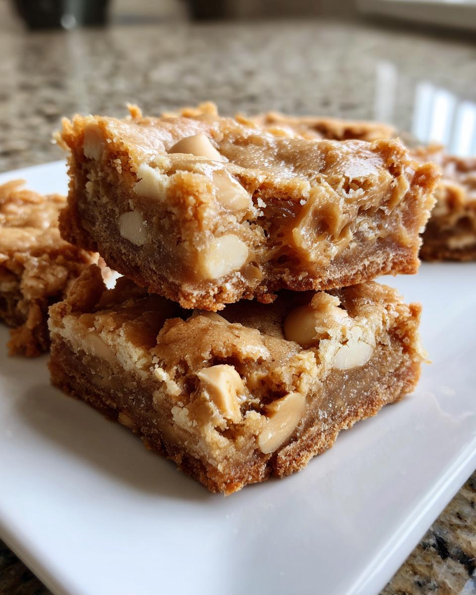Peanut Butter Lunch Lady Cookie Bars - detail 3