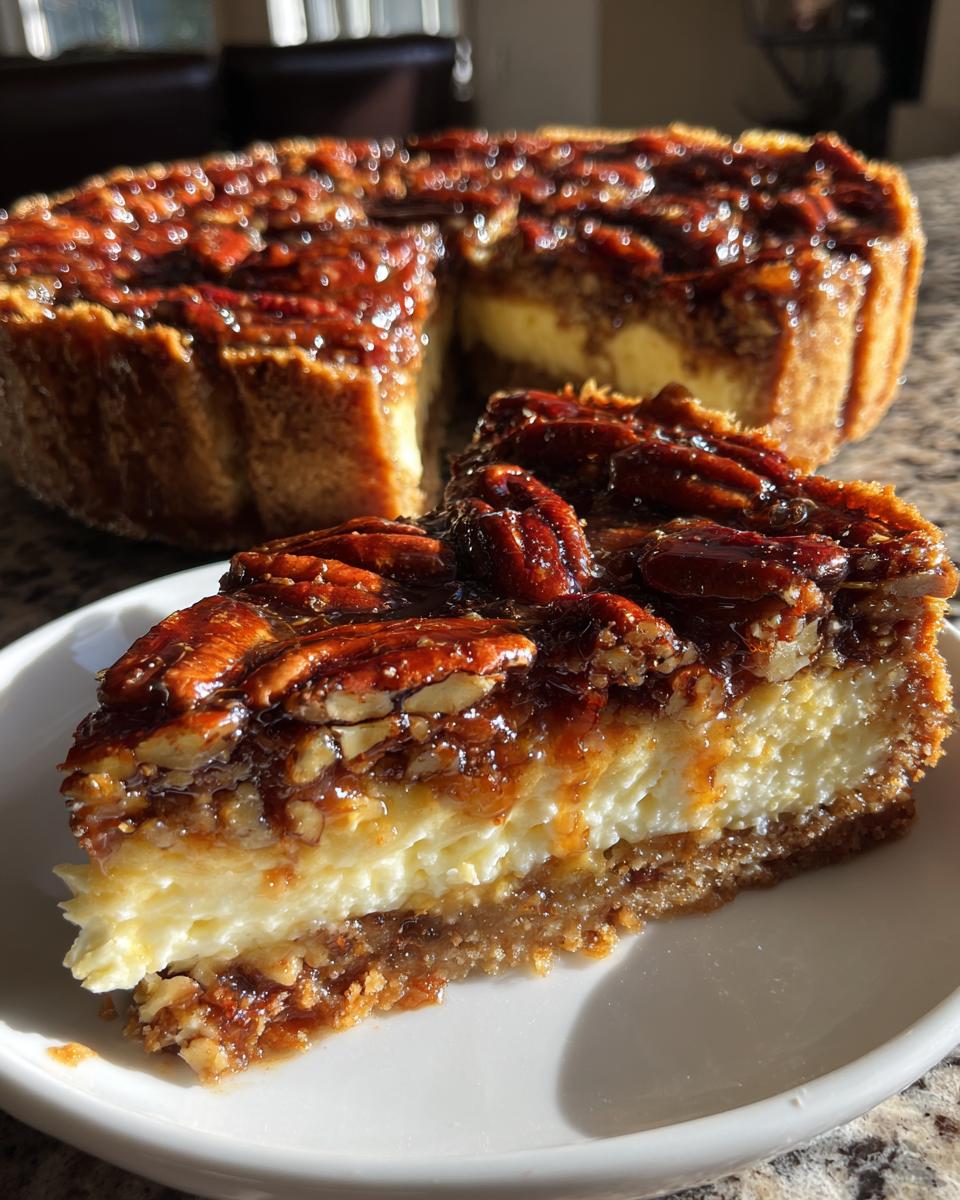 Pecan Cheesecake Taart Oh Mijn! - detail 1