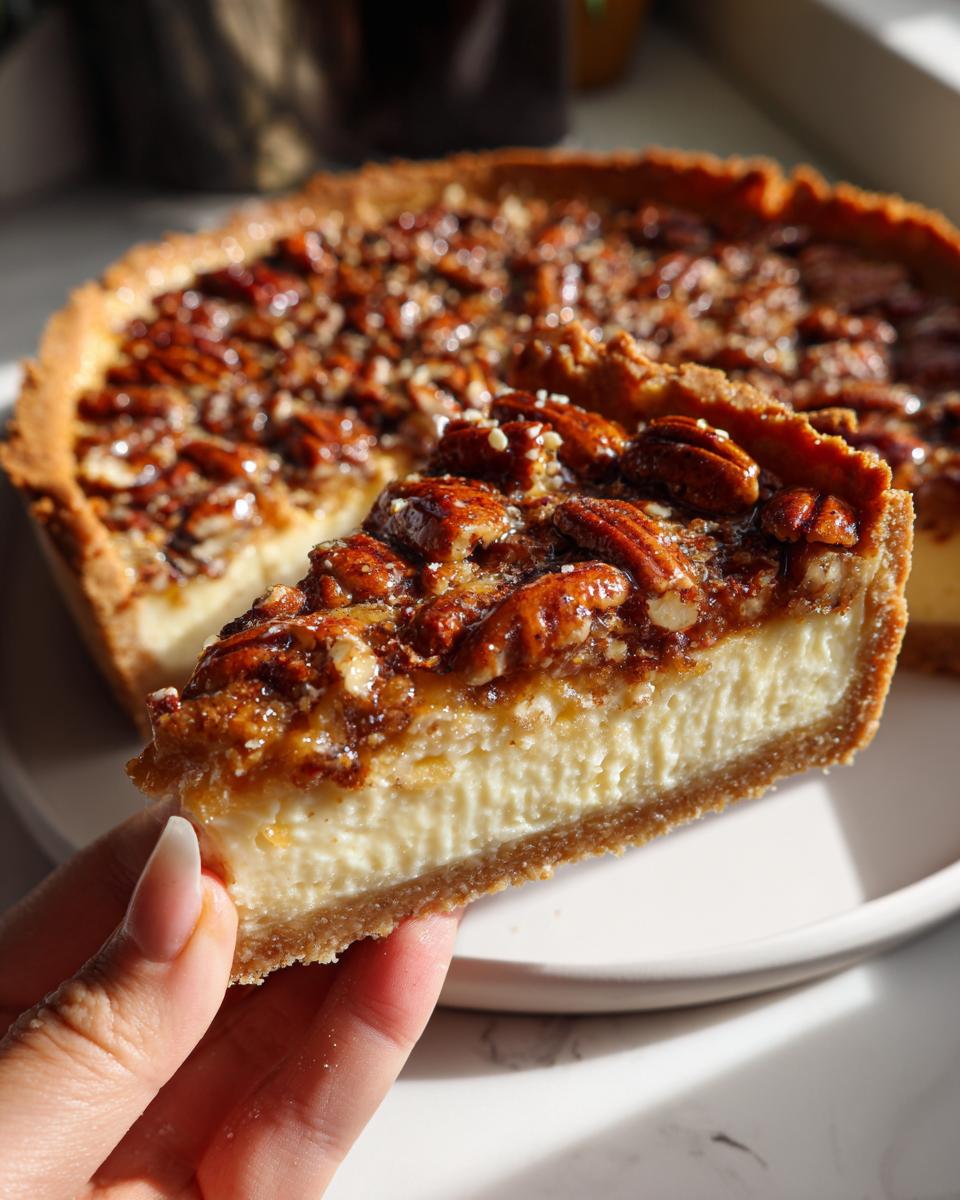 Pecan Cheesecake Taart Oh Mijn! - detail 2