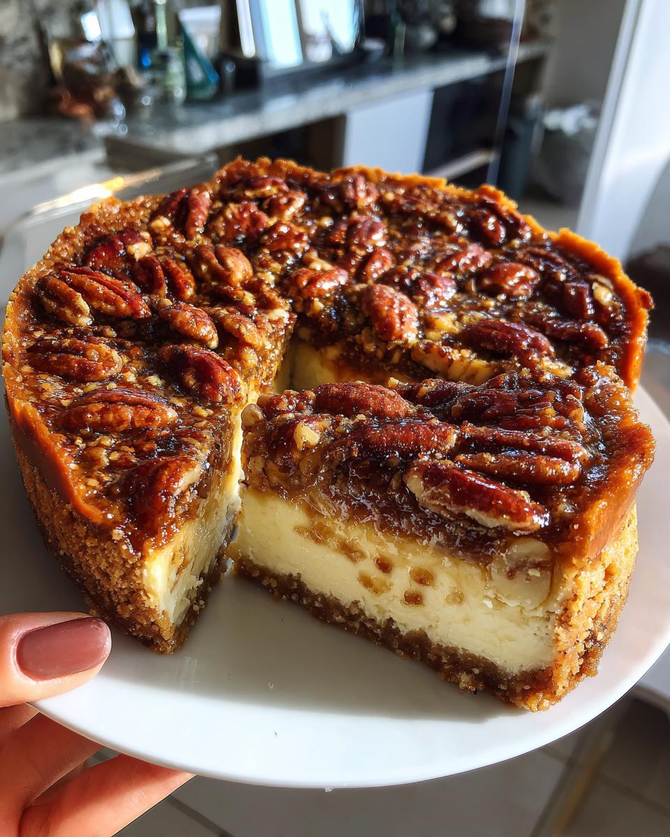 Pecan Cheesecake Taart Oh Mijn! - detail 4