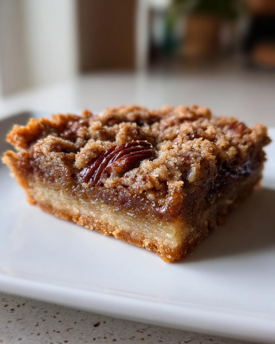 Pecan Pie Bars - detail 1
