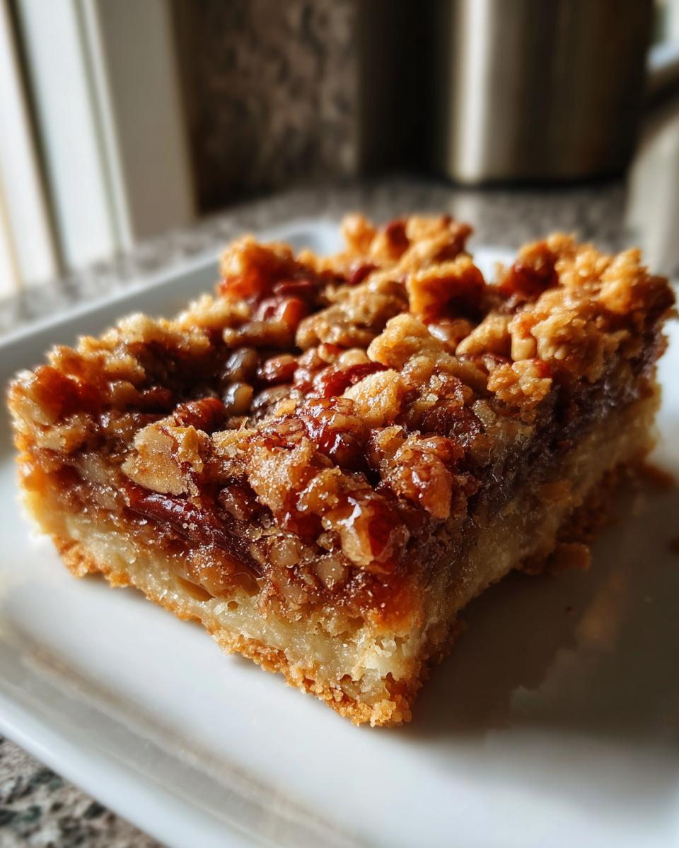 Pecan Pie Bars - detail 2
