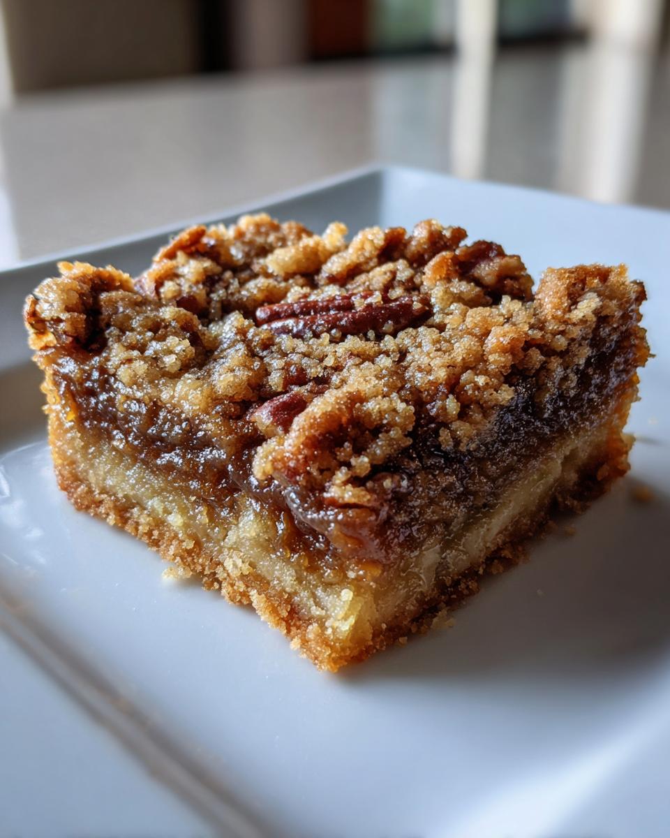 Pecan Pie Bars - detail 4