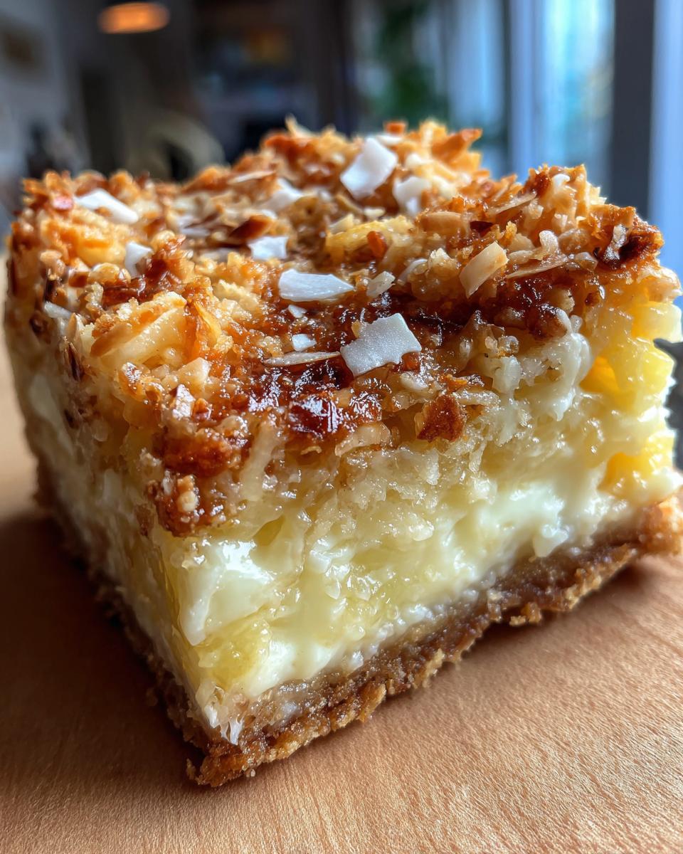 Piña Colada Magic Bars - detail 1