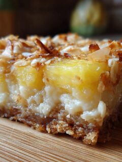 Piña Colada Magic Bars