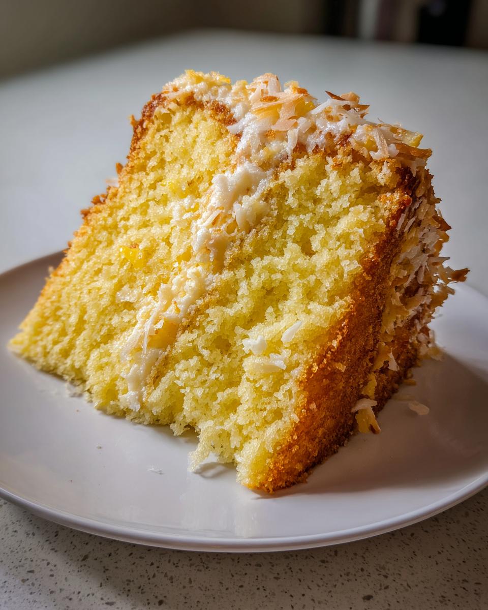 Pina Colada Cake - detail 4