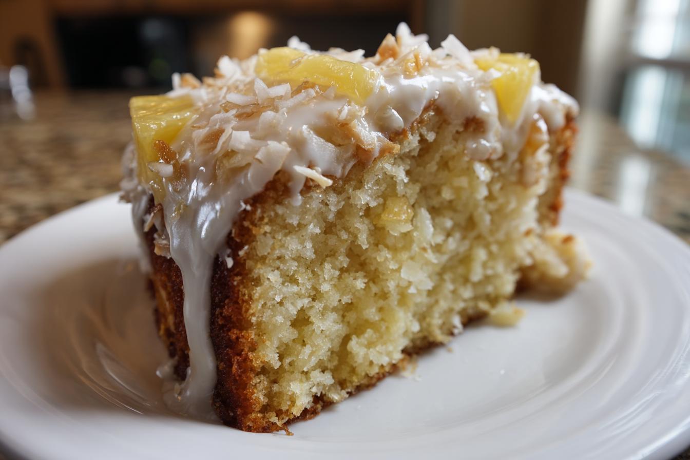Pina Colada Cake - detail 5