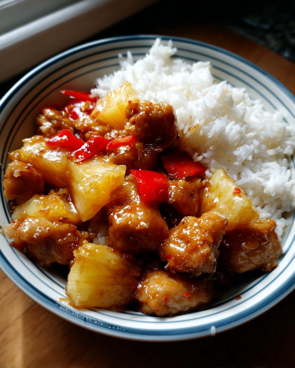 Pineapple Chicken and Rice - detail 3