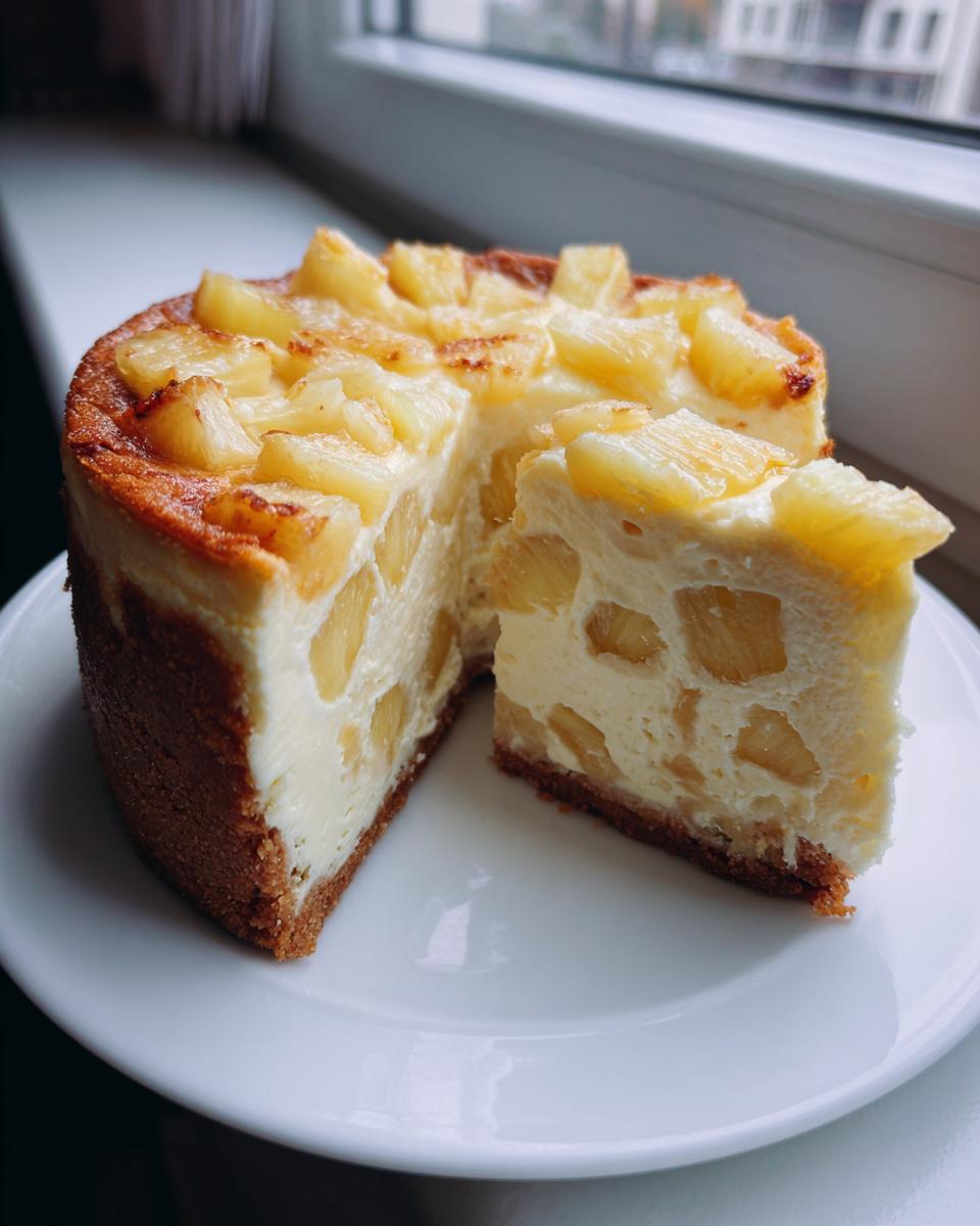 Pineapple Heaven Cheesecake - detail 3