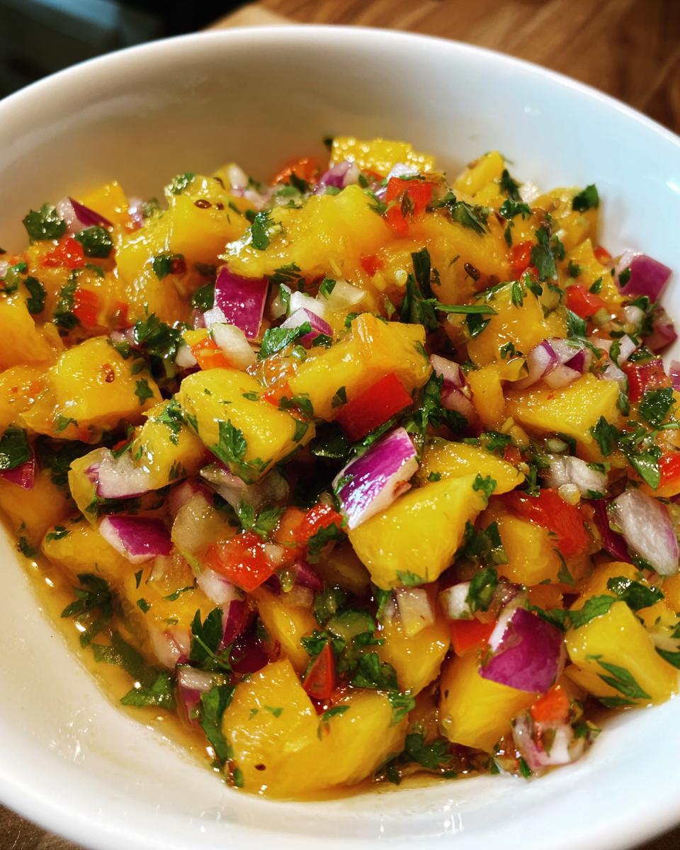 Pineapple Mango Salsa - detail 2