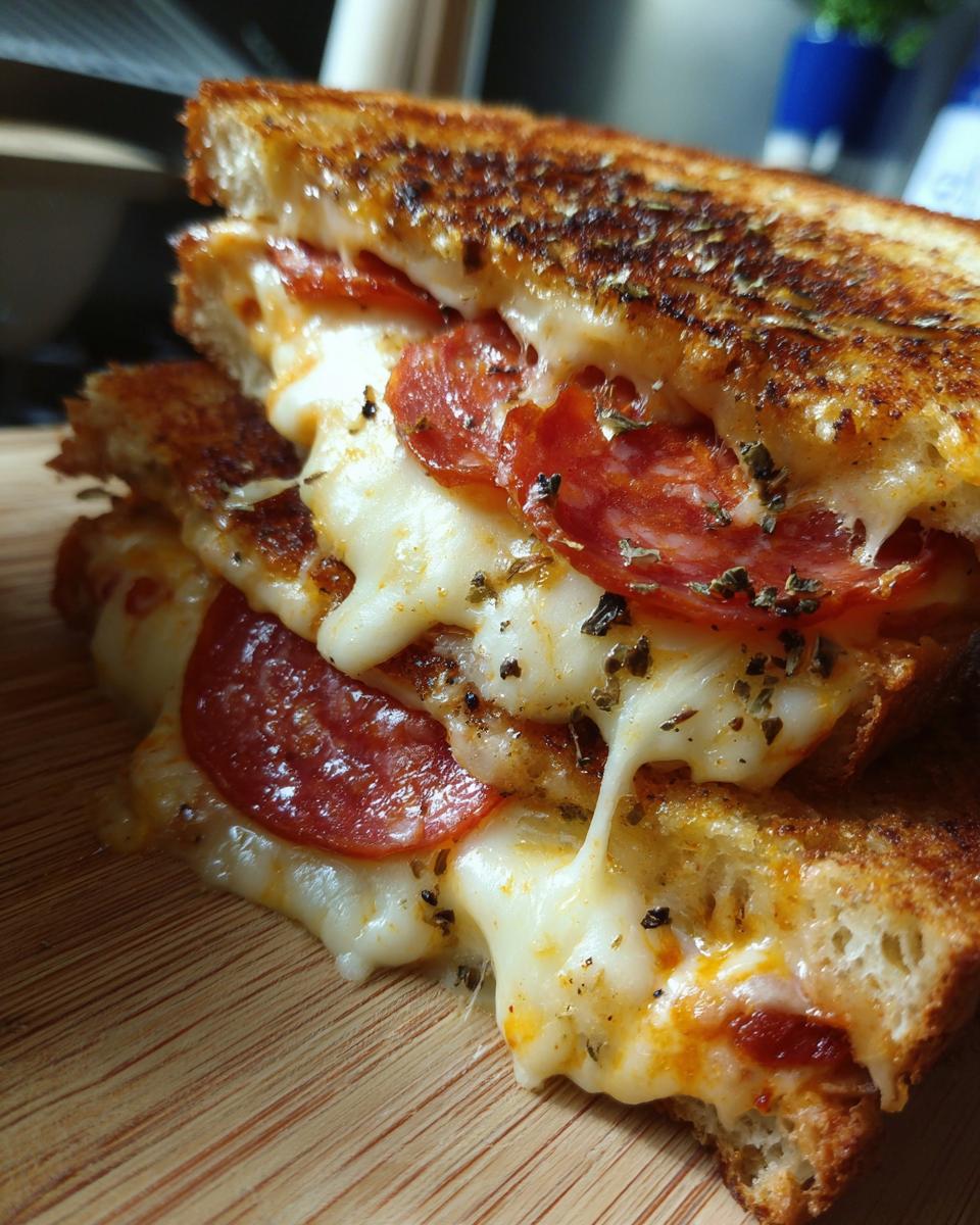 Pizza Grilled Cheese Sandwiches - detail 1