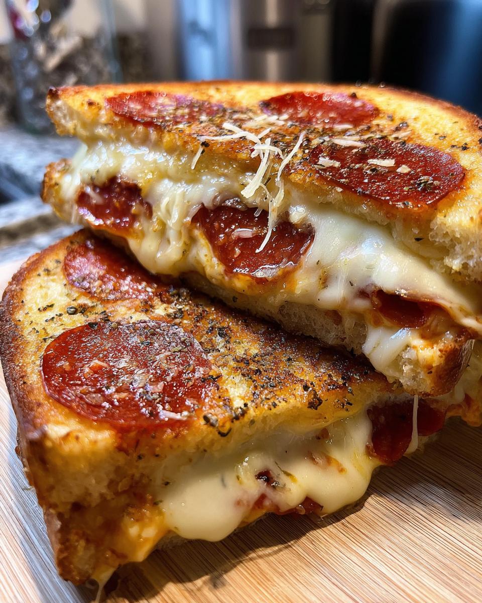 Pizza Grilled Cheese Sandwiches - detail 2