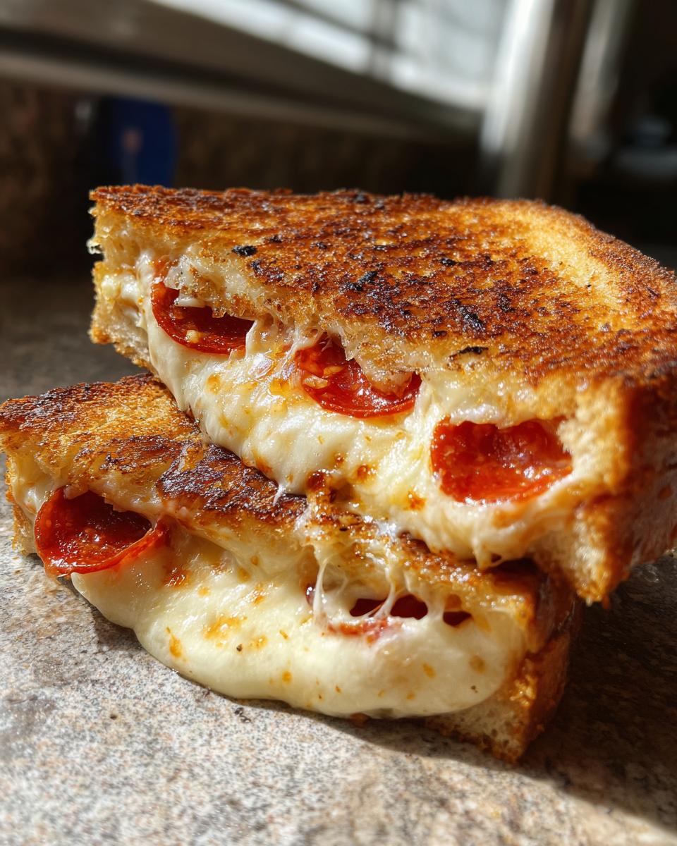 Pizza Grilled Cheese Sandwiches - detail 3