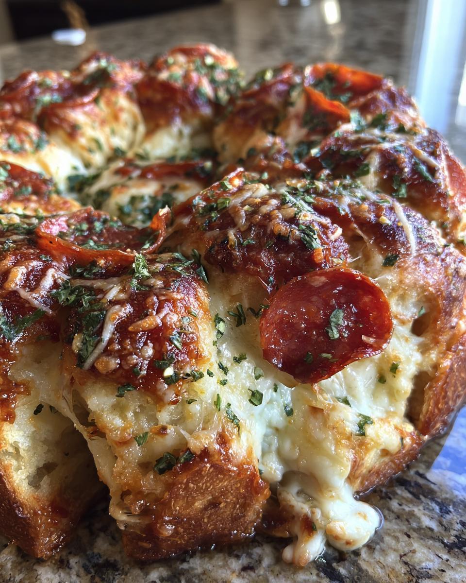 Pizza Monkey Bread - detail 1