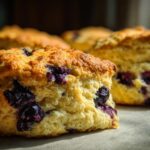 Quick Blueberry Biscuits