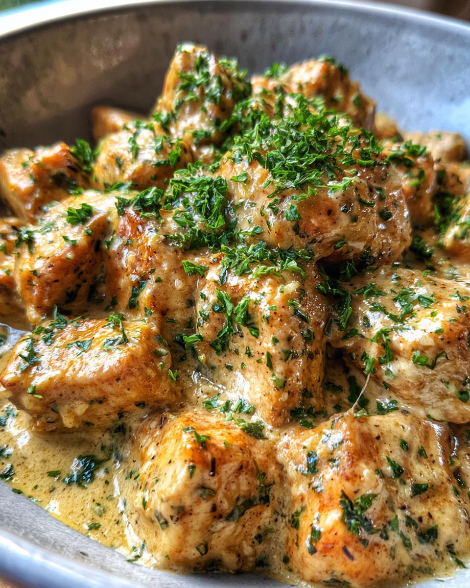 Quick and Easy Creamy Garlic Chicken - detail 3
