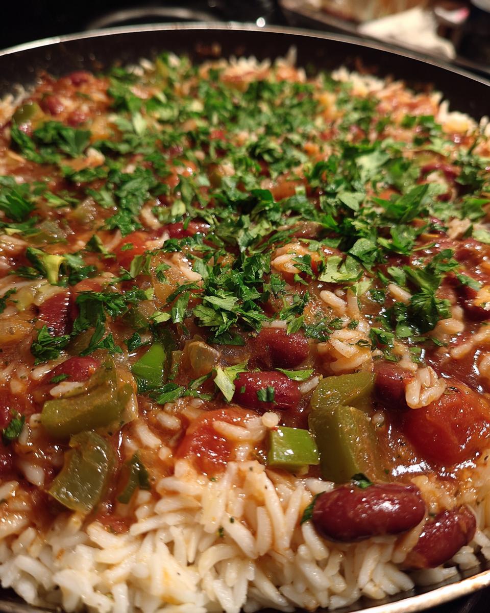 Red Beans and Rice Skillet Recipe - detail 2