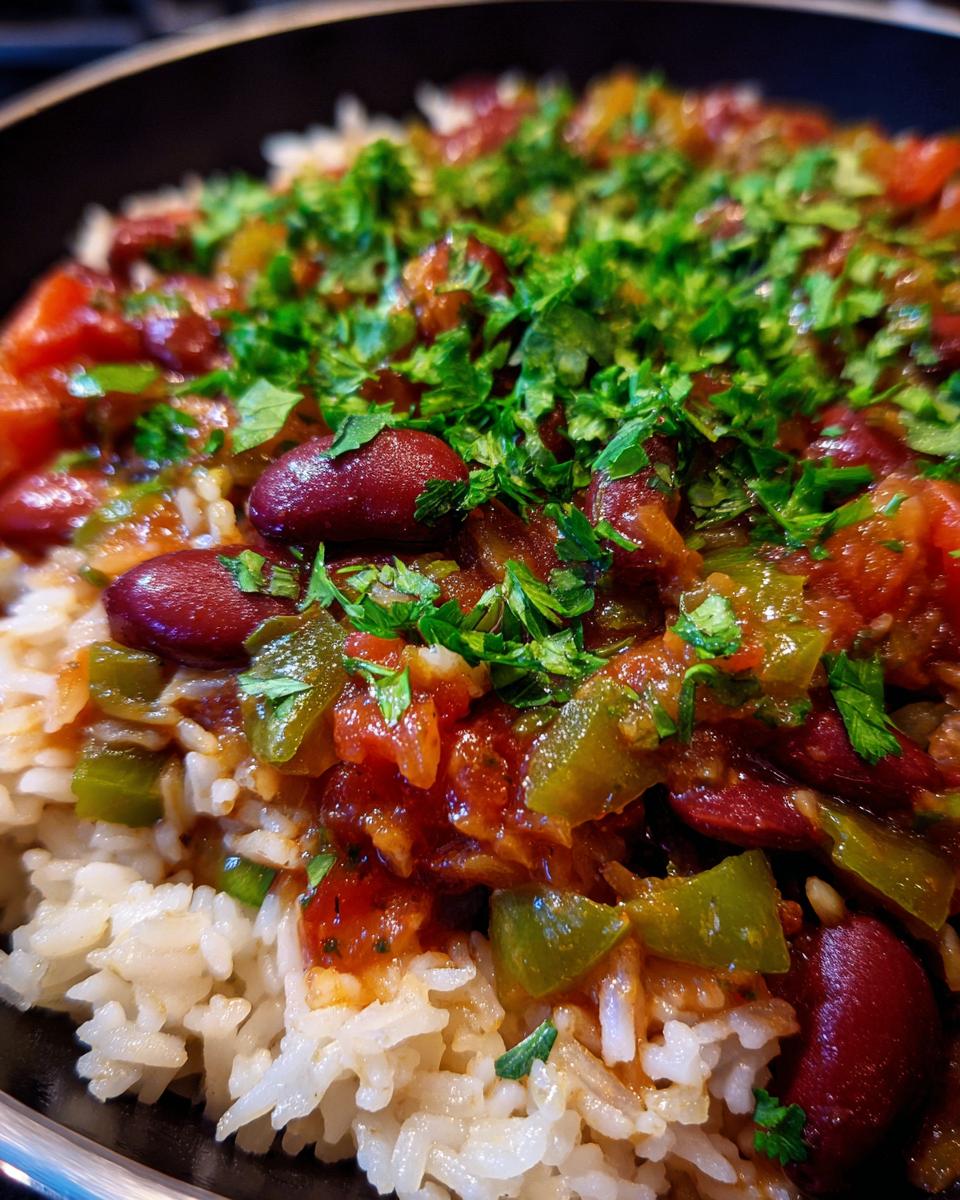 Red Beans and Rice Skillet Recipe - detail 3