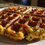 Savory Zucchini Waffles