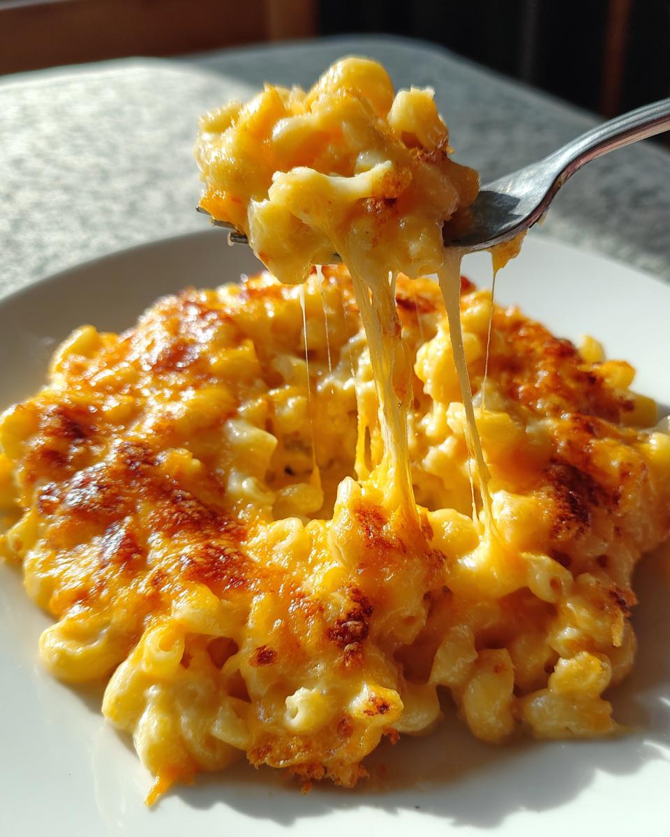 Slow Cooker Triple Cheesy Mac and Cheese - detail 1