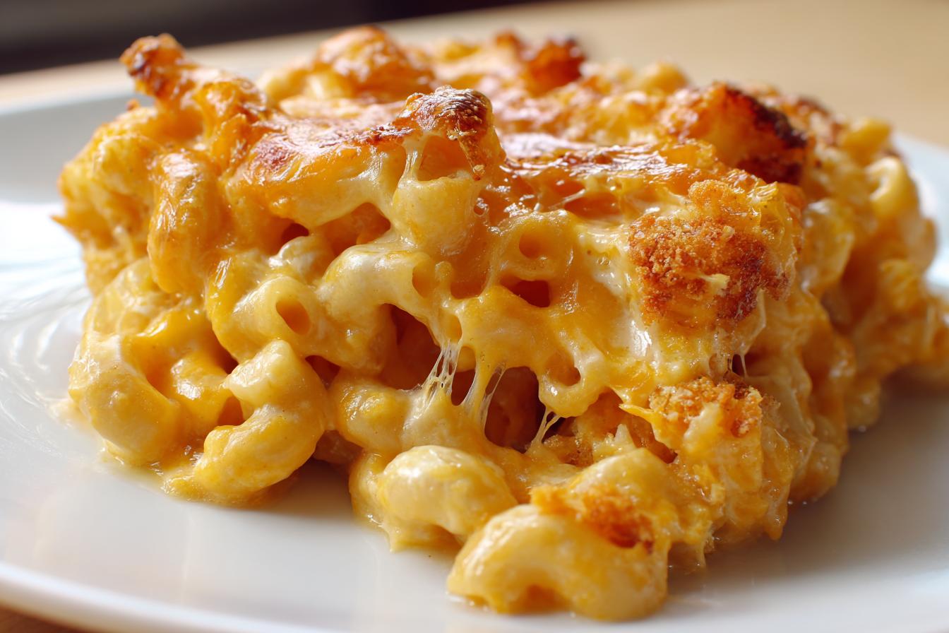 Slow Cooker Triple Cheesy Mac and Cheese - detail 2