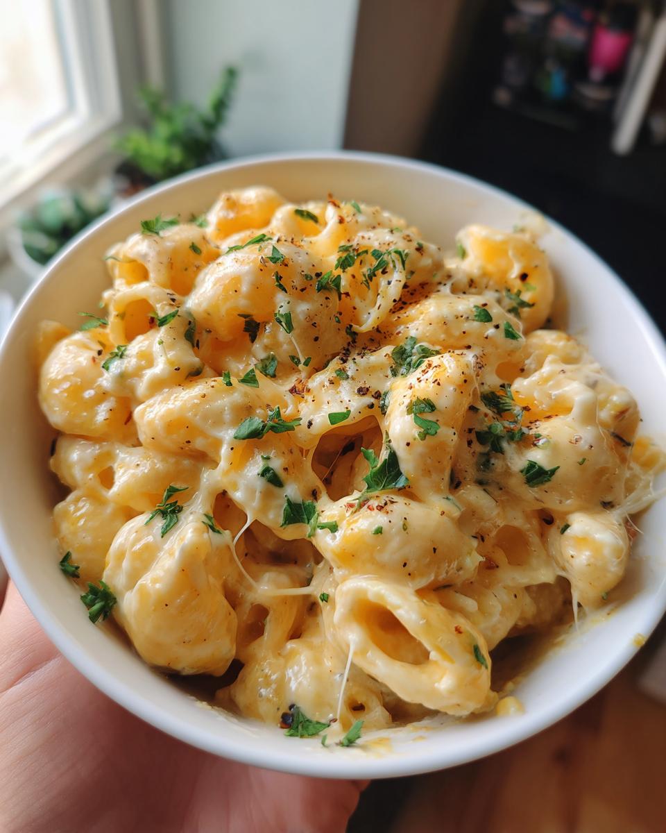 Slow Cooker Triple Cheesy Mac and Cheese - detail 6