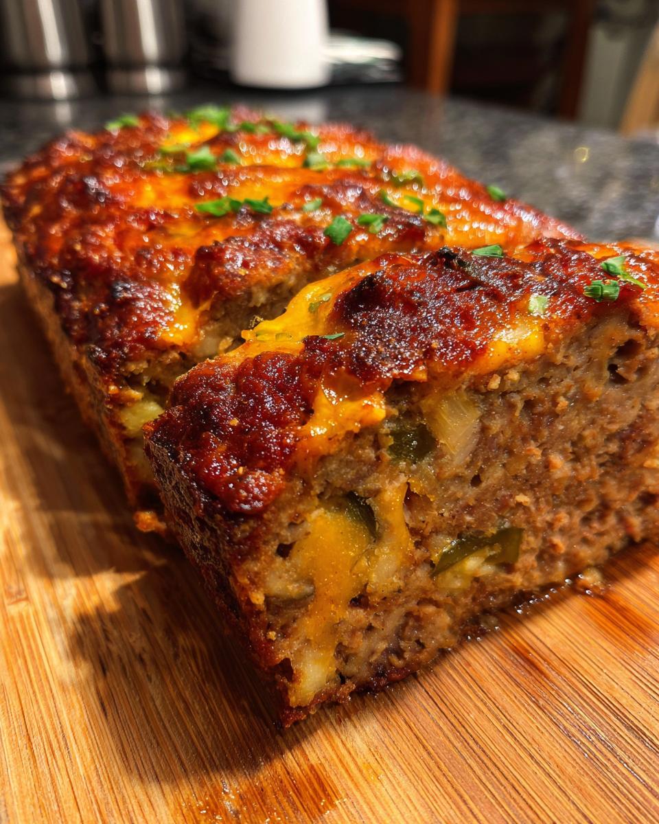 Smoky Jalapeño Popper Meatloaf - detail 1