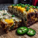 Smoky Jalapeño Popper Meatloaf