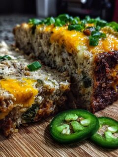Smoky Jalapeño Popper Meatloaf