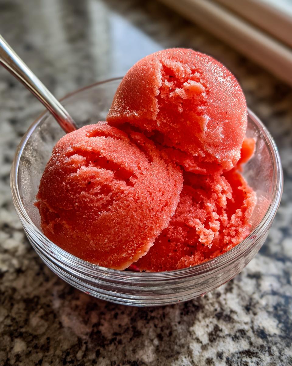 Strawberry Sorbet - detail 2