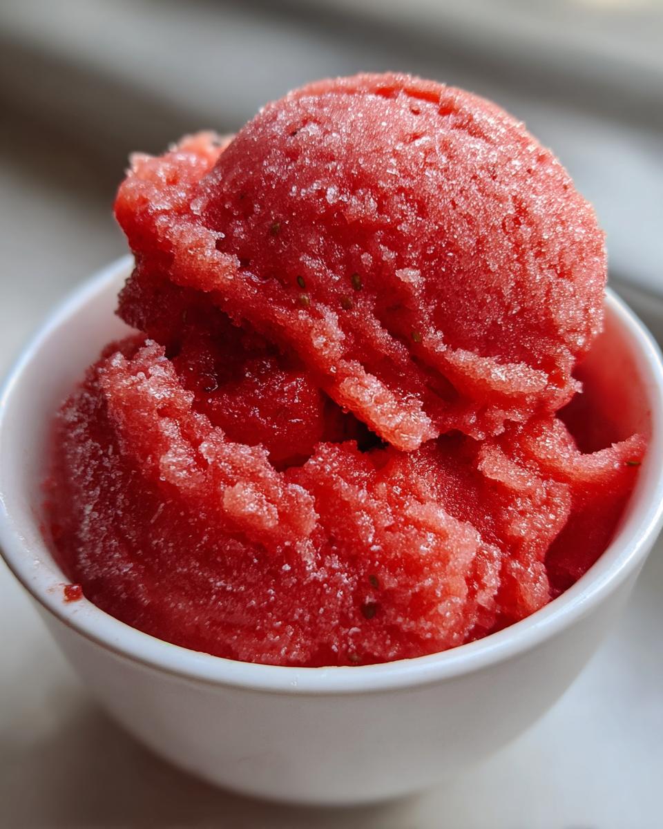 Strawberry Sorbet - detail 3