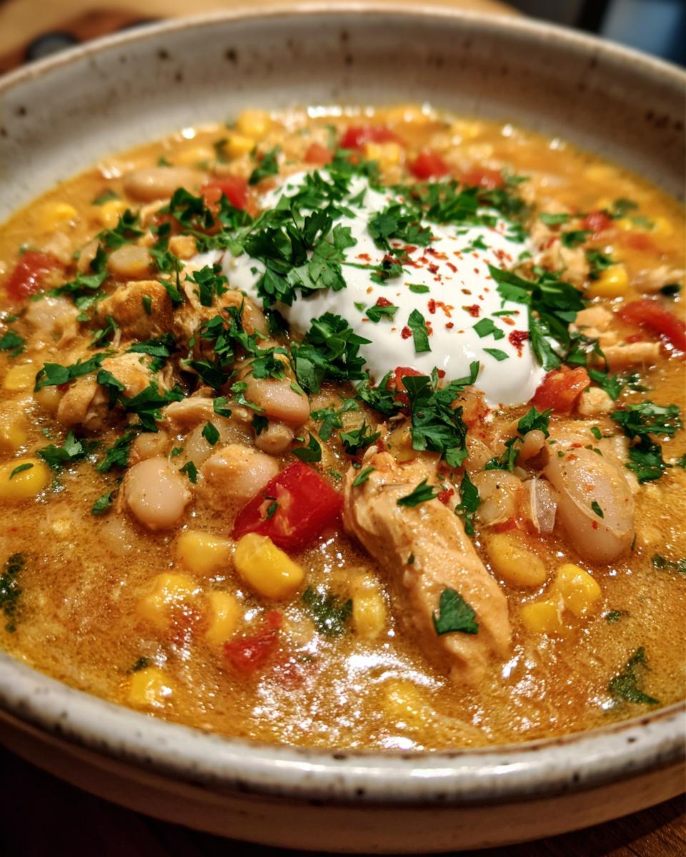 Street Corn White Chicken Chili - detail 1