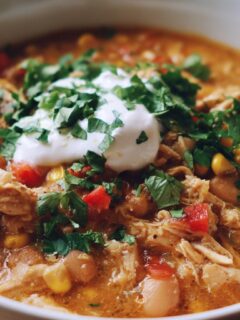 Street Corn White Chicken Chili