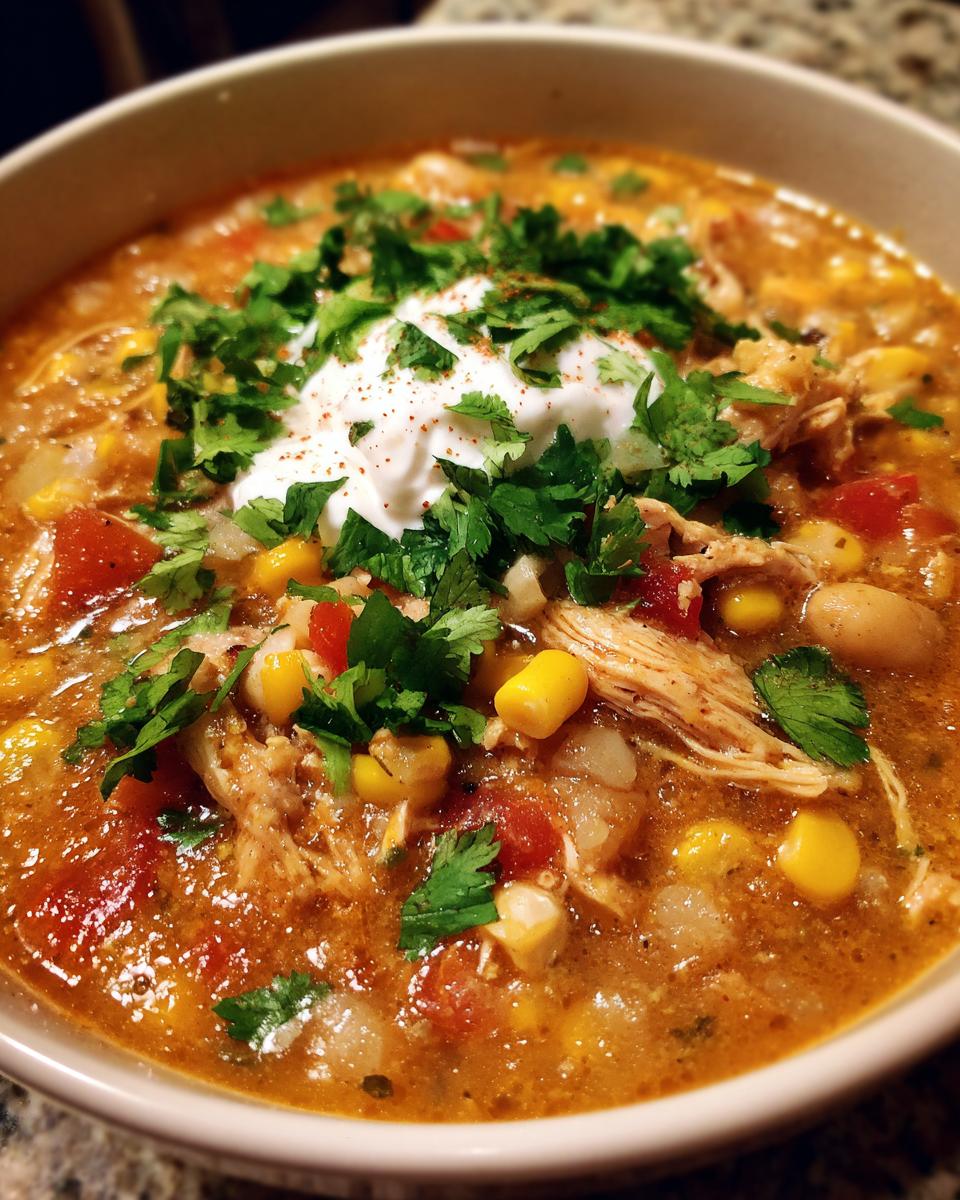 Street Corn White Chicken Chili - detail 4