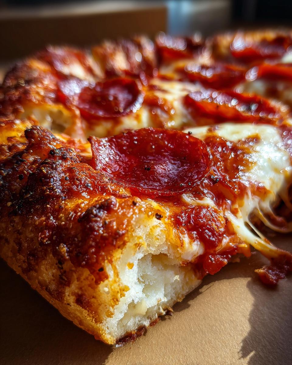 Stuffed Crust Pepperoni Pizza - detail 2