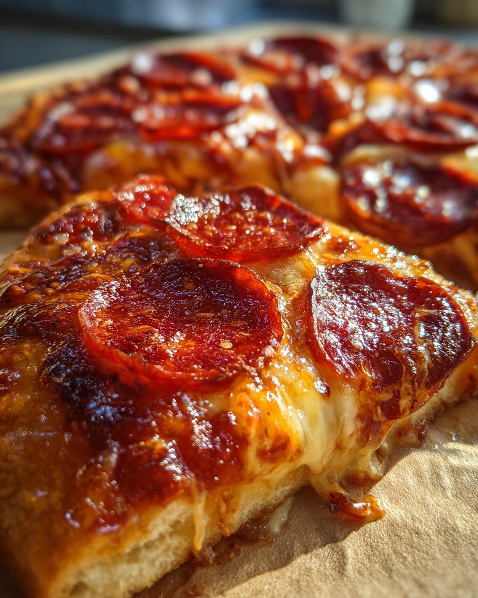Stuffed Crust Pepperoni Pizza - detail 3
